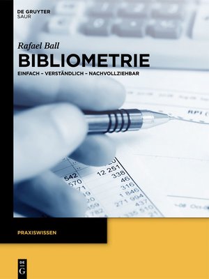 cover image of Bibliometrie